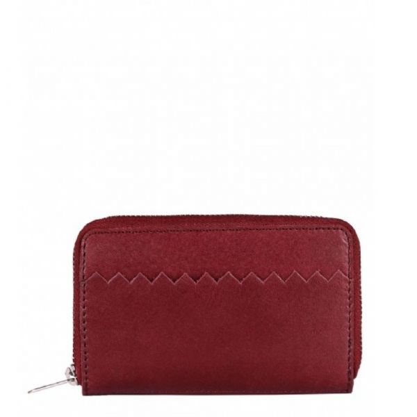 MYOMY | Wallet Medium - Hunter Waxy Burgundy
